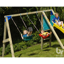 Купи Детско дървено съоръжение за игра модел DECKSWING, Blue Rabbit 2.0 KBT за 1600 лв. само от Nika.bg