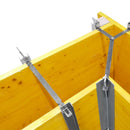 Дистанциал за ъгъл LEGNOTRE 200 мм, част от вертикалната кофражна система за изграждане на стени.