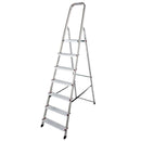 Алуминиева стълба Krause Corda 6+1 с 6 стъпала и платформа за удобство при работа у дома и в градината.