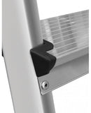 Хоби алуминиева домакинска стълба DRABEST 3+1