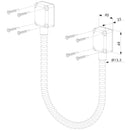 Купи Направляващ метален гофриран канал за кабели с дължина 450мм за 48 лв. само от Nika.bg