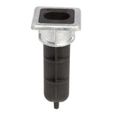 Вложка за сюрме LOCINOX с отвор за оттичане и горещо поцинкована основа, подходяща за шиш до 20мм.