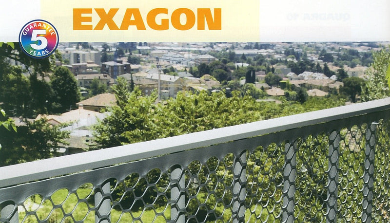 Купи PVC мрежа Exagon H=1.0 x L=5.0 m за 53.9 лв. само от Nika.bg