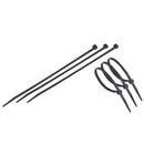 Кабелни превръзки 200мм, черни, 50 бр. - TENAX 1A070218 за покривала и мрежи, пластмаса, произв. в Италия.