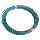 Тел за опъване от желязо с цинк и PVC, зелена, диаметър 2.8 мм, дължина 100 метра.