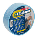 Стъклофибърна лента Fiba Tape 48мм х 20м, синя, самозалепваща, със сертификат CE, за монтаж на гипскартон.