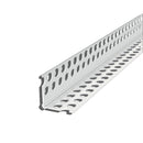 PVC ъгъл със заоблен ръб, полу-гъвкав, дължина 2.5м и размери 23.5 x 23.5мм, идеален за шпакловане.