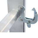 Закопчалка на алуминиево мобилно скеле-стълба KRAUSE за стабилност и безопасност