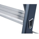 Алуминиева елоксирана стълба KRAUSE SePro S 3+1, устойчива платформа против подхлъзване