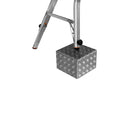 Алуминиева телескопична стълба KRAUSE TELE VARIO - детайл на стабилната основа