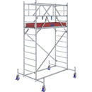 Алуминиево мобилно скеле KRAUSE STABILO с работна височина до 4.40м, безопасна конструкция и 10 години гаранция.