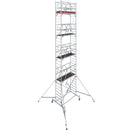 Алуминиево мобилно скеле KRAUSE STABILO с работна височина до 10.40м, безопасна конструкция и 10 години гаранция.