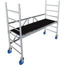 Алуминиево мобилно скеле KRAUSE ProTec XS за вътрешна и външна употреба с работна височина до 2.90м.