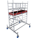 Немско професионално скеле KRAUSE ProTec XS, работна височина до 3.80м, за вътрешна и външна употреба.