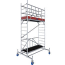 Алуминиево мобилно скеле KRAUSE ProTec XS за вътрешна и външна употреба, с работна височина до 4,80 м.