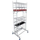 Немско професионално скеле KRAUSE ProTec XS за вътрешна и външна употреба, работна височина до 5,80м.