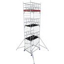 Алуминиево мобилно скеле KRAUSE ProTec XXL с широка платформа и гаранция 5 години, работна височина до 8.30 м.