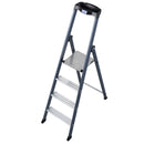 Алуминиева стълба KRAUSE SePro S 3+1 с ергономична поставка и платформа против подхлъзване