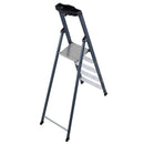 Алуминиева елоксирана стълба KRAUSE SePro S 4+1 с ергономична поставка и неплъзгаща платформа