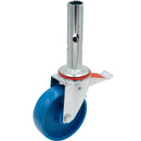 Оригинални немски аксесоари за скеле ProTec XS - комплект колела KRAUSE ClimTec с диаметър 125 мм.