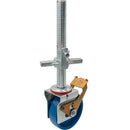 Количка за скеле с резба, идеална за мобилни конструкции и стабилност при работа на височина.