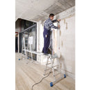 Работа с телескопична платформа в строителен обект, с немско качество и 10 години гаранция.