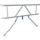 Алуминиева конструкция за скеле KRAUSE STABILO с безопасен пълен парапет и устойчивост за професионална употреба.