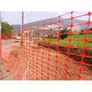 Сигнална мрежа Grifon за маркировка с размери 1.20 м х 50 м и отвор 50x60 мм, направена от поли-пропилен.