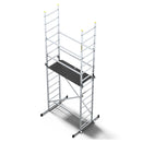 Купи Алуминиево мултифункционално скеле и стълба HECTOR 3в1 - работна височина до 5м. за 0 лв. само от Nika.bg