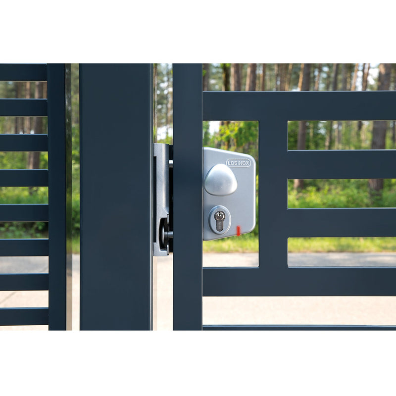 Купи Електрическа брава за радиално отваряеми врати - цвят сив за 460.91 лв. само от Nika.bg