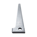 Метален клин за затягане на дистанциали, 157x35x5 мм, за вертикален кофраж, опаковка 100 броя.