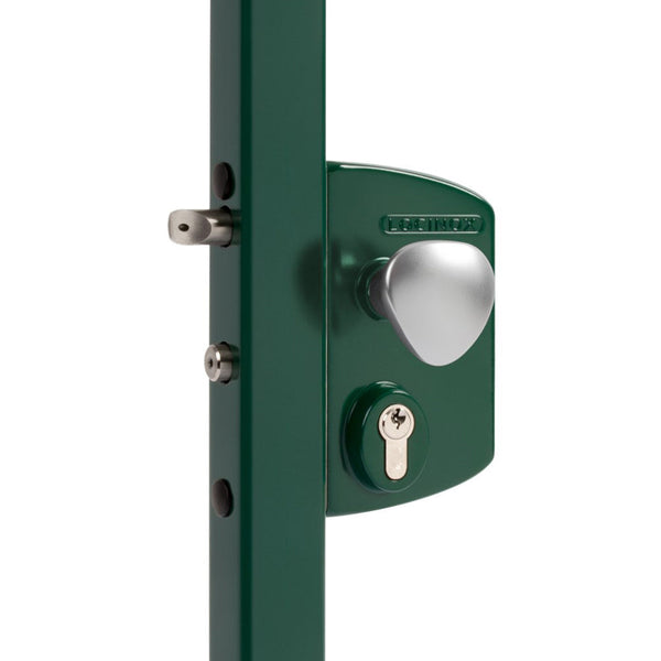 Купи Електрическа брава за радиално отваряеми врати - цвят зелен за 460.91 лв. само от Nika.bg