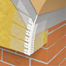 Ъгъл PVC за свод с мрежа от стъклени влакна, подходящ за топлоизолационни системи.