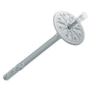 Дюбел метален пирон LMX 10 х 160 за топлоизолация, устойчив на удар, за закрепване на плочи.