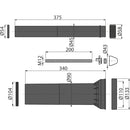 Купи Комплект за монтаж на конзолна тоалетна чиния - УДЪЛЖЕН за 34.8 лв. само от Nika.bg