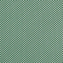 PVC мрежа Jolly в зелено на бял фон, с размери 3.5x3.0 mm, устойчива на UV лъчи и атмосферни влияния.