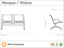 Купи Посетителска пейка Милано 2 за 264 лв. само от Nika.bg