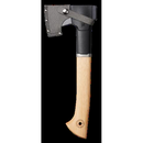 Брадва за къмпинг Norden N7 с дървена дръжка и предпазител за острието, идеален за туризъм и активности на открито.