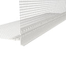 Ъгъл водооткапващ 2,0м с мрежа от стъклени влакна, устойчив на UV лъчи, идеален за довършителни мазилки.