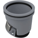 Комбиниран капан за миризми APZ-13, подходящ за сифони с механично затваряне, изработен от устойчив на повреди полипропилен.