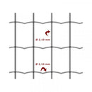 Оградна мрежа PANTANET FAMILY с размери 101.6x50.8мм и дебелина на теловете Ø2.10мм.