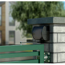 Автомат за затваряне PANTHER на стена, проектиран за лесен монтаж и регулиране.