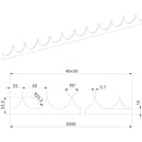 Купи Бодлива охранителна лента за заваряване върху врати за 42 лв. само от Nika.bg