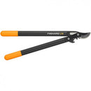 Градинска ножица FISKARS L76 с ергономични дръжки и остриета PowerGear™, идеална за рязане на клони.