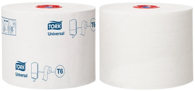 Купи Tork Тоалетна хартия на ролка Mid-Size Toilet Roll– system T6 за 139.22 лв. само от Nika.bg