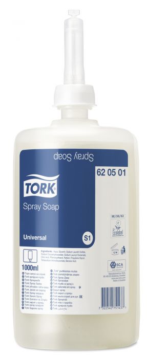 Купи Tork Спрей-сапун за ръце Spray Soap– system S1, 6 х 1 литър за 127.28 лв. само от Nika.bg