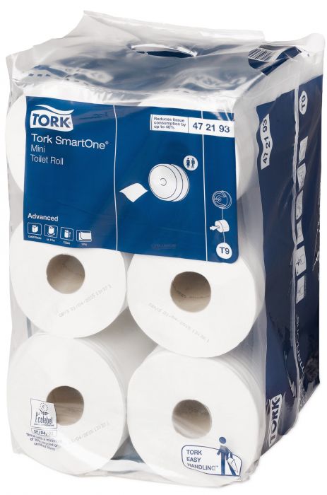 Купи Tork Тоалетна хартия централно изтегляне SmartOne mini Toilet Roll – system T9 за 105.69 лв. само от Nika.bg