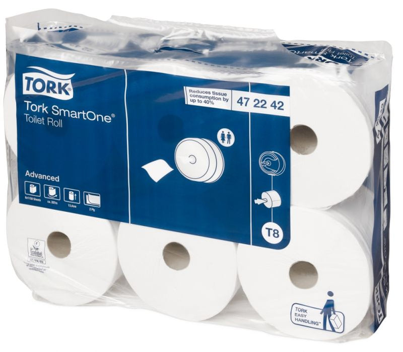 Купи Tork Тоалетна хартия централно изтегляне SmartOne Toilet Roll – system T8 за 111.26 лв. само от Nika.bg