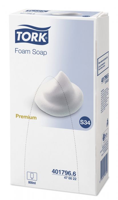 Купи Tork Сапун за ръце на пяна Foam Soap – system S34, 6 х 800 мл. за 161.98 лв. само от Nika.bg