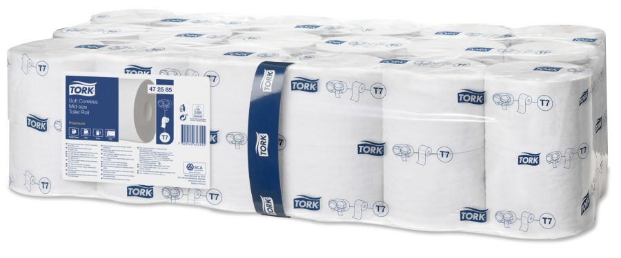Купи Tork Тоалетна хартия Premium Coreless Mid-Size, System T7,2 пл. за 168.72 лв. само от Nika.bg